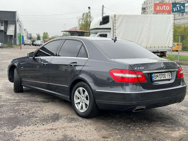 Седан Mercedes-Benz E-Class 2011 в Ромнах фото 10 Седан Mercedes-Benz E-Class 2011 в Ромнах