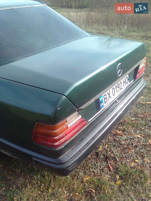 Седан Mercedes-Benz E-Class 1990 в Зенькове фото 13 Седан Mercedes-Benz E-Class 1990 в Зенькове
