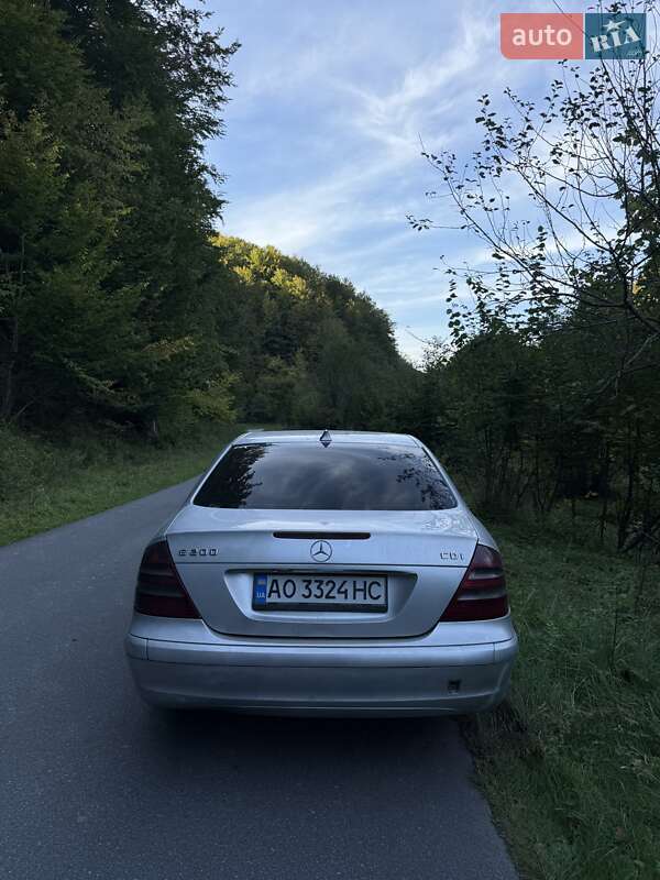 Седан Mercedes-Benz E-Class 2005 в Хусті фото 5 Седан Mercedes-Benz E-Class 2005 в Хусті
