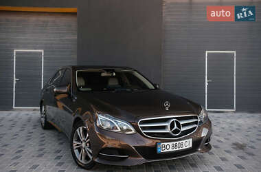 Седан Mercedes-Benz E-Class 2013 в Тернополі