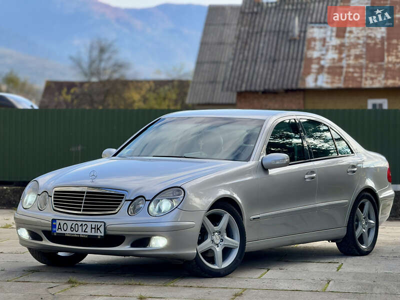Седан Mercedes-Benz E-Class 2004 в Межгорье фото 29 Седан Mercedes-Benz E-Class 2004 в Межгорье