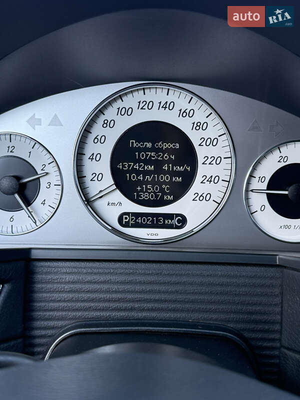 Седан Mercedes-Benz E-Class 2008 в Одессе фото 22 Седан Mercedes-Benz E-Class 2008 в Одессе