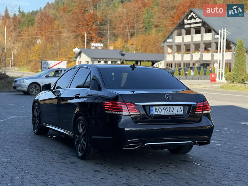 Седан Mercedes-Benz E-Class 2013 в Межгорье фото 10 Седан Mercedes-Benz E-Class 2013 в Межгорье