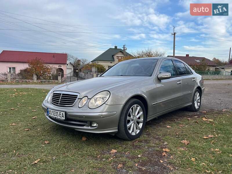 Седан Mercedes-Benz E-Class 2005 в Збаражі фото 7 Седан Mercedes-Benz E-Class 2005 в Збаражі