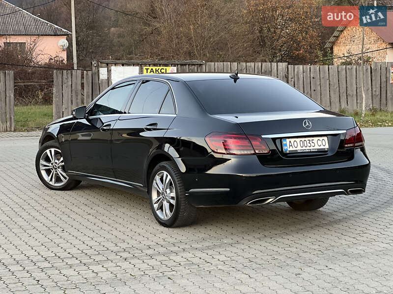 Седан Mercedes-Benz E-Class 2014 в Сваляві фото 3 Седан Mercedes-Benz E-Class 2014 в Сваляві