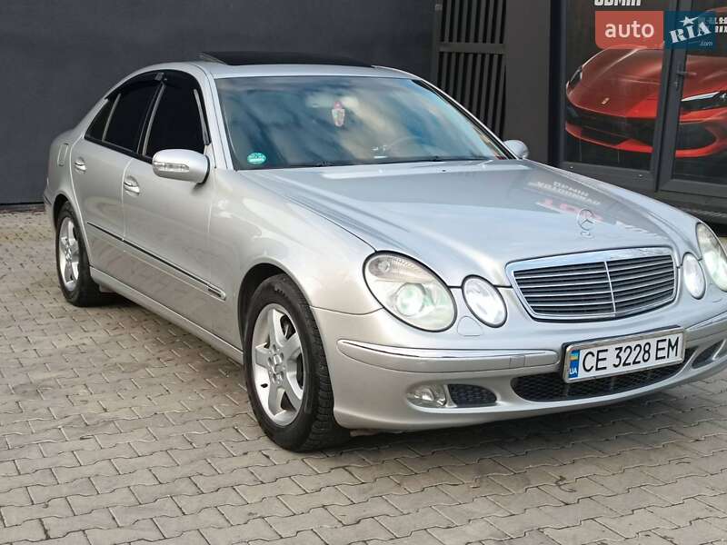 Седан Mercedes-Benz E-Class 2005 в Черновцах фото 2 Седан Mercedes-Benz E-Class 2005 в Черновцах