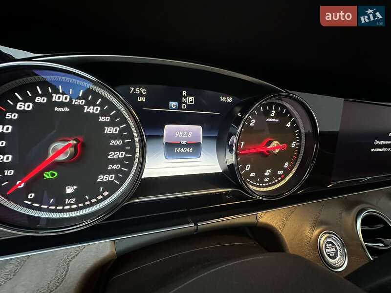 Седан Mercedes-Benz E-Class 2019 в Ивано-Франковске