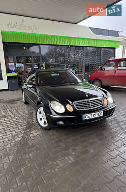 Седан Mercedes-Benz E-Class 2002 в Чернівцях