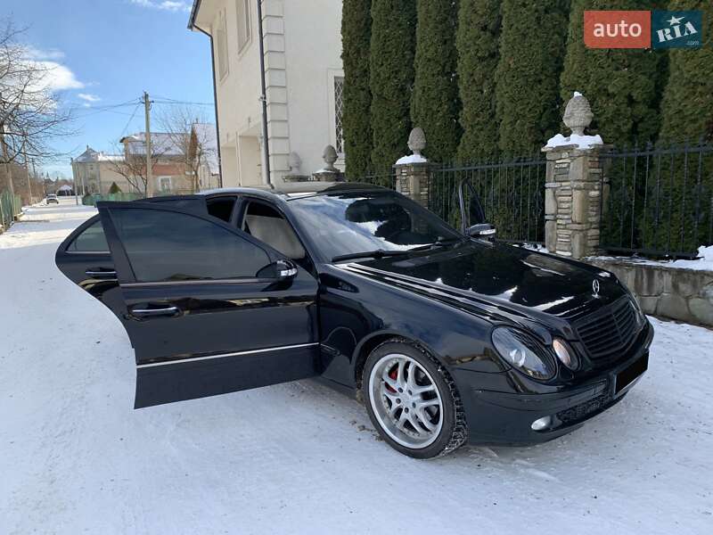 Седан Mercedes-Benz E-Class 2002 в Надвірній фото 22 Седан Mercedes-Benz E-Class 2002 в Надвірній
