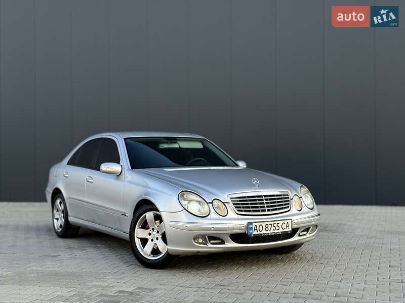 Седан Mercedes-Benz E-Class 2002 в Мукачевому фото 8 Седан Mercedes-Benz E-Class 2002 в Мукачевому