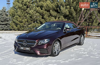 Кабріолет Mercedes-Benz E-Class 2018 в Дніпрі