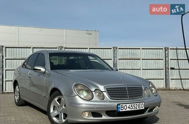Седан Mercedes-Benz E-Class 2002 в Львове