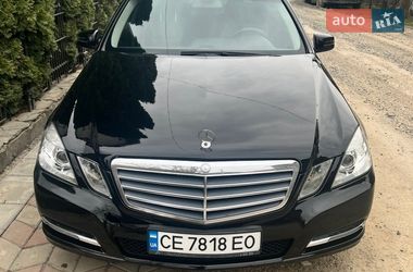 Седан Mercedes-Benz E-Class 2011 в Черновцах
