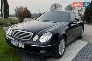 Седан Mercedes-Benz E-Class 2002 в Чернівцях