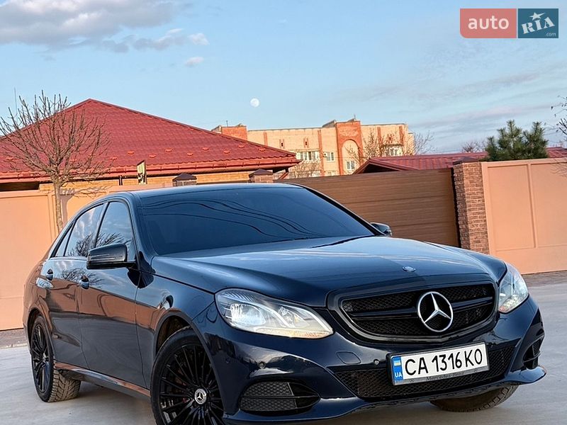 Mercedes-Benz E-Class 2013