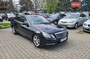Седан Mercedes-Benz E-Class 2012 в Чернівцях