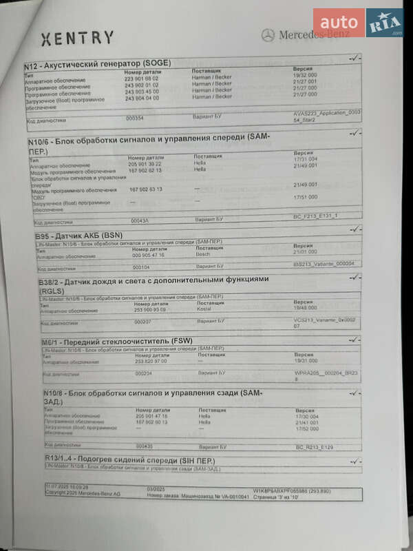 Внедорожник / Кроссовер Mercedes-Benz EQC 2023 в Луцке