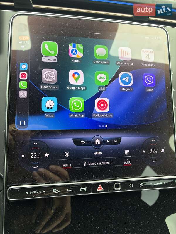 Седан Mercedes-Benz EQE 2022 в Киеве