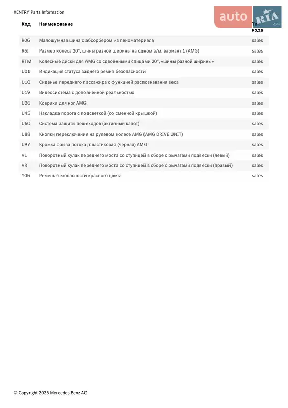 Седан Mercedes-Benz EQE 2022 в Киеве документ