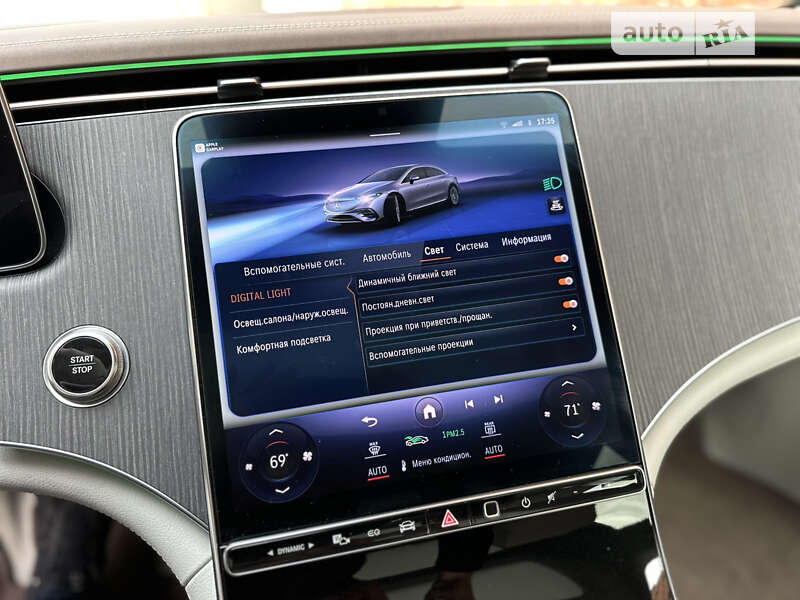 Седан Mercedes-Benz EQS 2022 в Львове