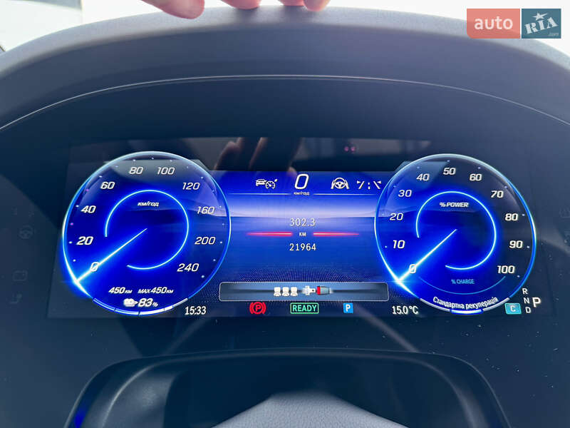 Седан Mercedes-Benz EQS 2022 в Львове