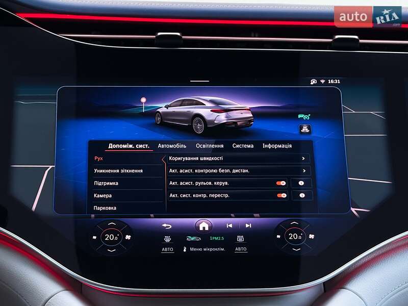 Седан Mercedes-Benz EQS 2022 в Луцьку