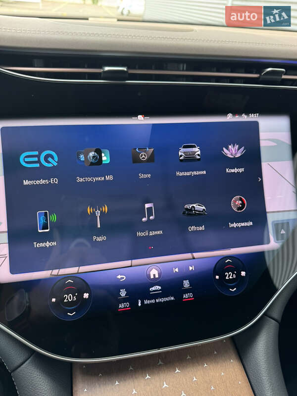 Седан Mercedes-Benz EQS 2023 в Ровно