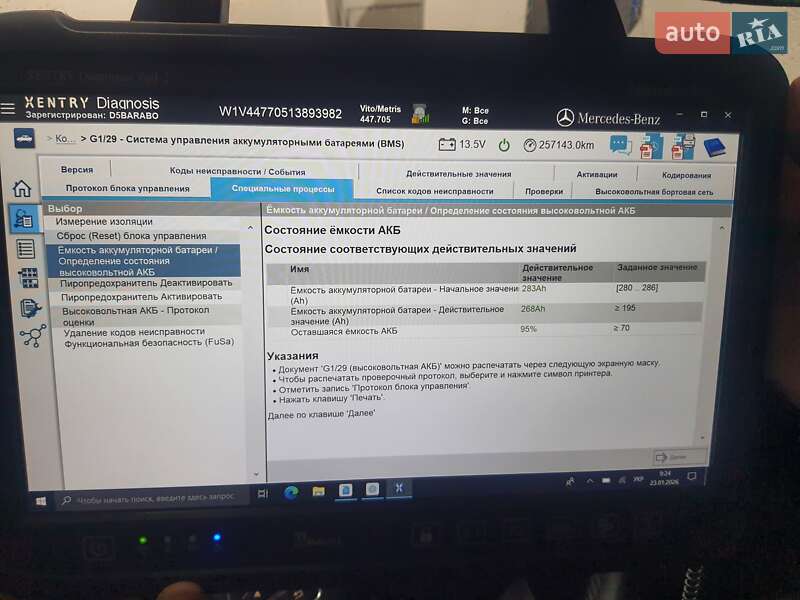 Минивэн Mercedes-Benz eVito 2021 в Хмельницком