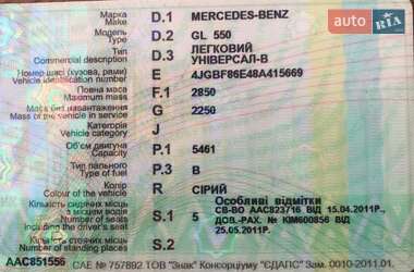 Внедорожник / Кроссовер Mercedes-Benz GL-Class 2008 в 
