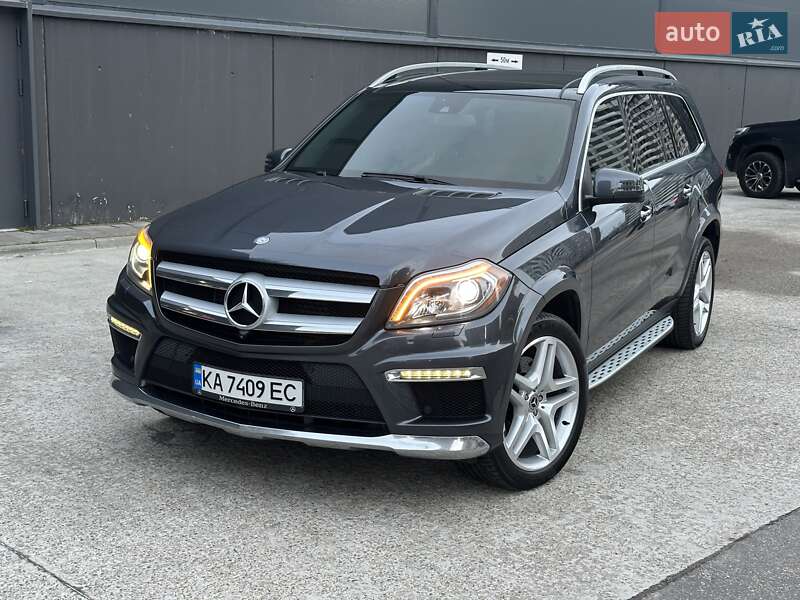Внедорожник / Кроссовер Mercedes-Benz GL-Class 2012 в Киеве