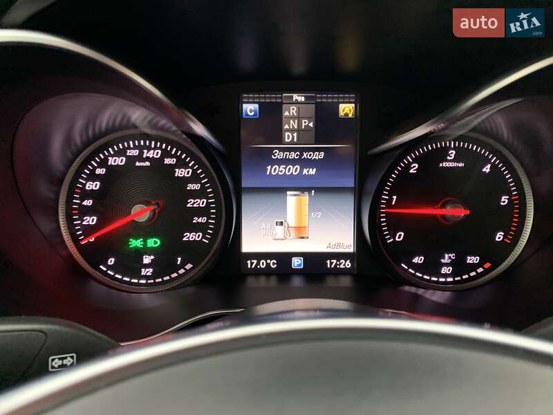 Внедорожник / Кроссовер Mercedes-Benz GLC-Class 2017 в Луцке