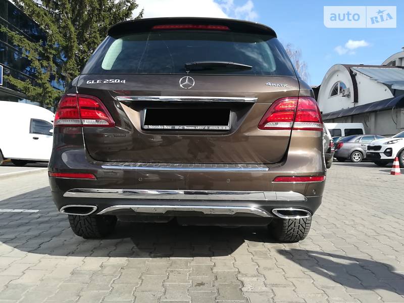 Внедорожник / Кроссовер Mercedes-Benz GLE-Class 2017 в Луцке