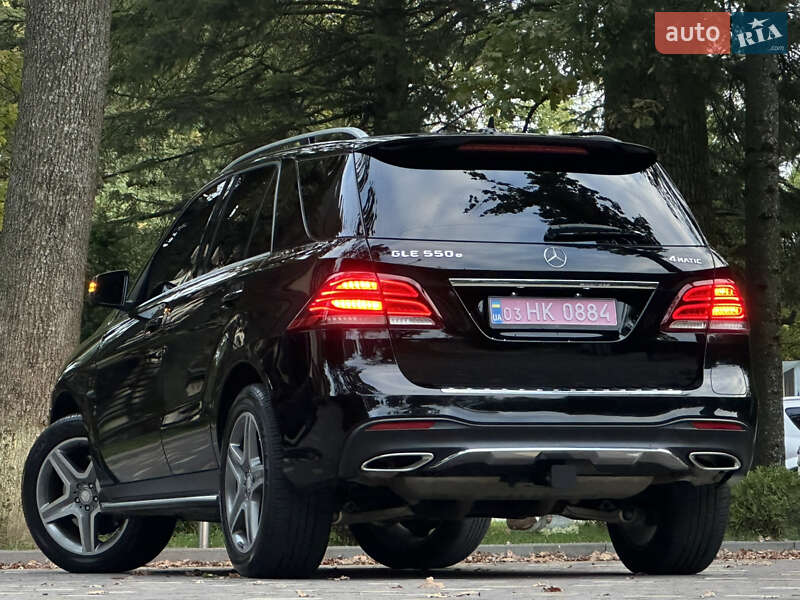 Внедорожник / Кроссовер Mercedes-Benz GLE-Class 2016 в Дрогобыче