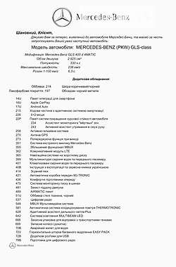 Внедорожник / Кроссовер Mercedes-Benz GLS-Class 2022 в 