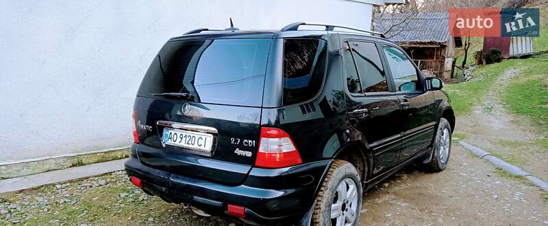 Внедорожник / Кроссовер Mercedes-Benz M-Class 2004 в Тячеве