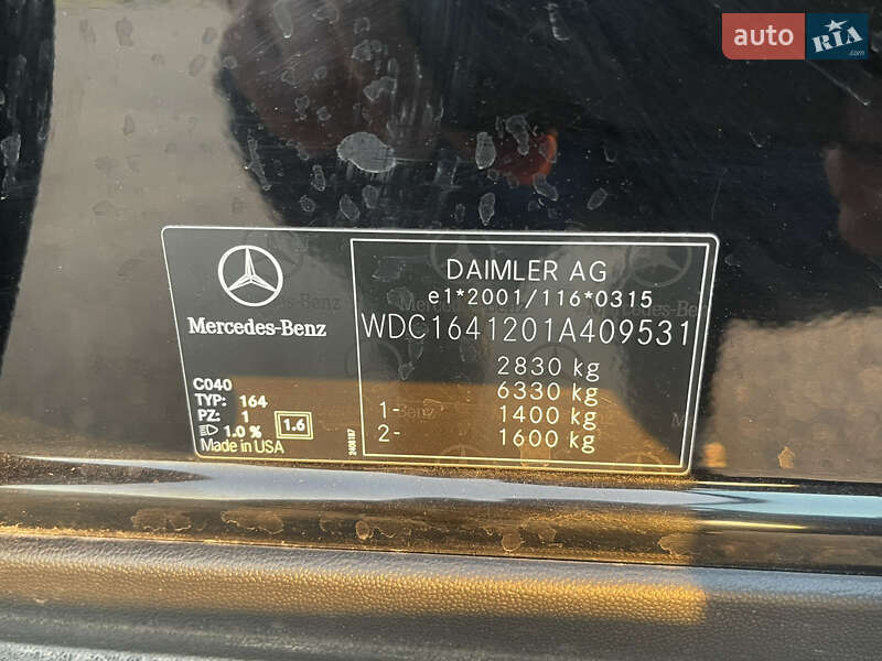 Внедорожник / Кроссовер Mercedes-Benz M-Class 2008 в Днепре