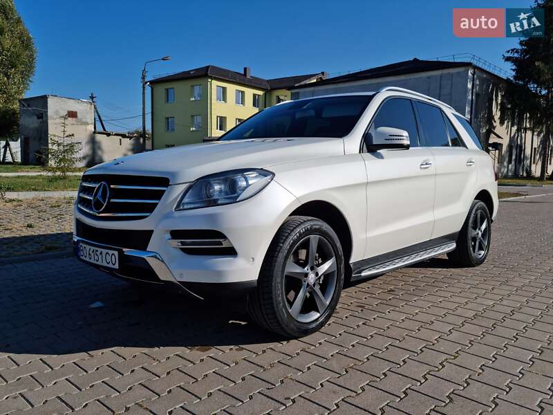 Внедорожник / Кроссовер Mercedes-Benz M-Class 2013 в Тернополе