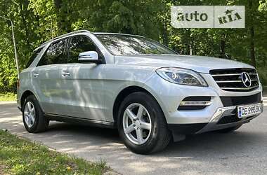 Внедорожник / Кроссовер Mercedes-Benz M-Class 2013 в Черновцах