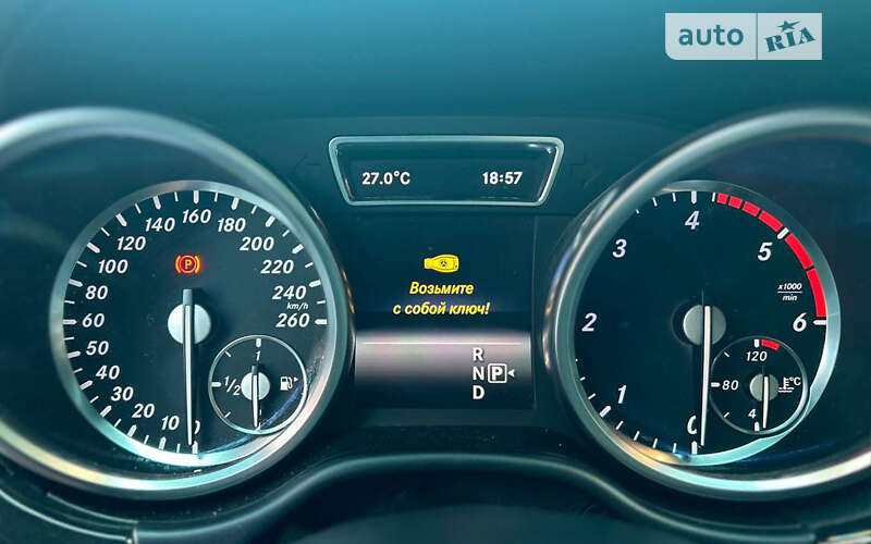 Внедорожник / Кроссовер Mercedes-Benz M-Class 2014 в Черновцах