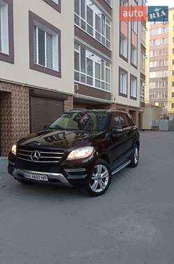 Внедорожник / Кроссовер Mercedes-Benz M-Class 2012 в Хмельницком