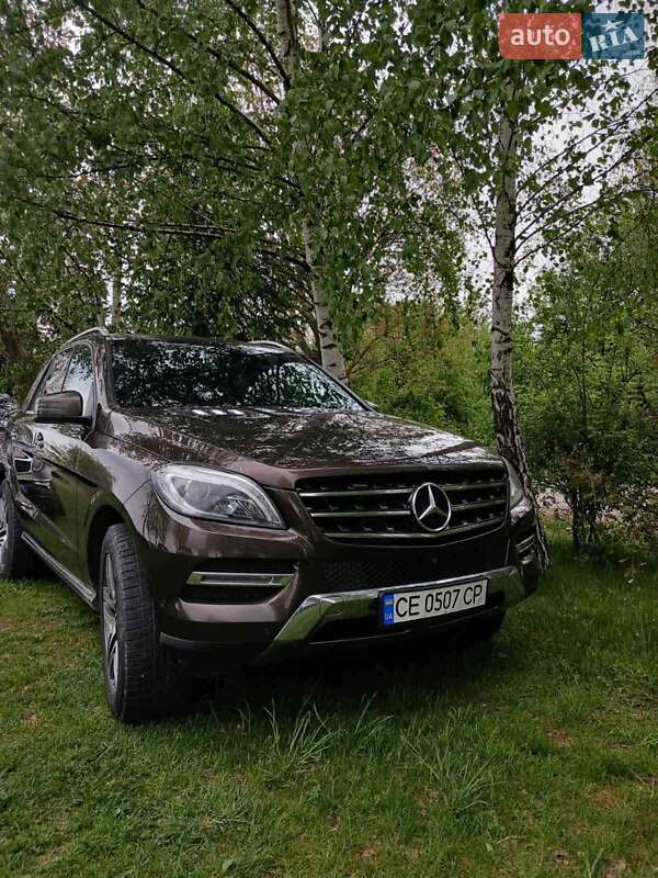 Внедорожник / Кроссовер Mercedes-Benz M-Class 2013 в 