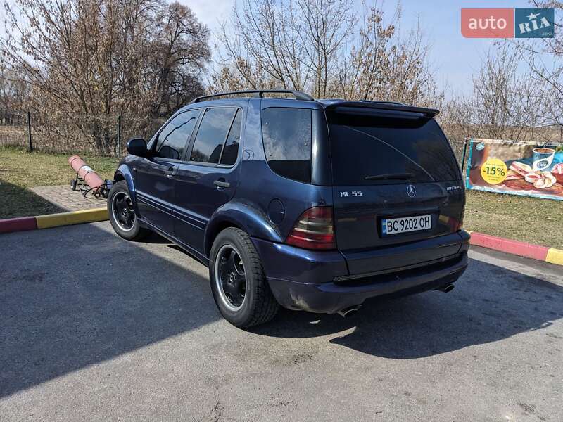 Позашляховик / Кросовер Mercedes-Benz M-Class 2000 в Львові