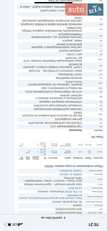 Внедорожник / Кроссовер Mercedes-Benz M-Class 2013 в Луцке