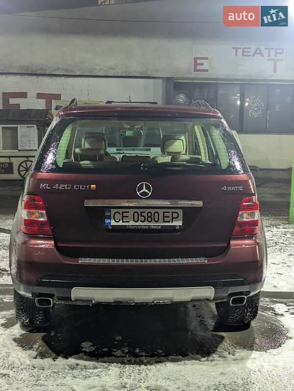 Позашляховик / Кросовер Mercedes-Benz M-Class 2008 в Чернівцях
