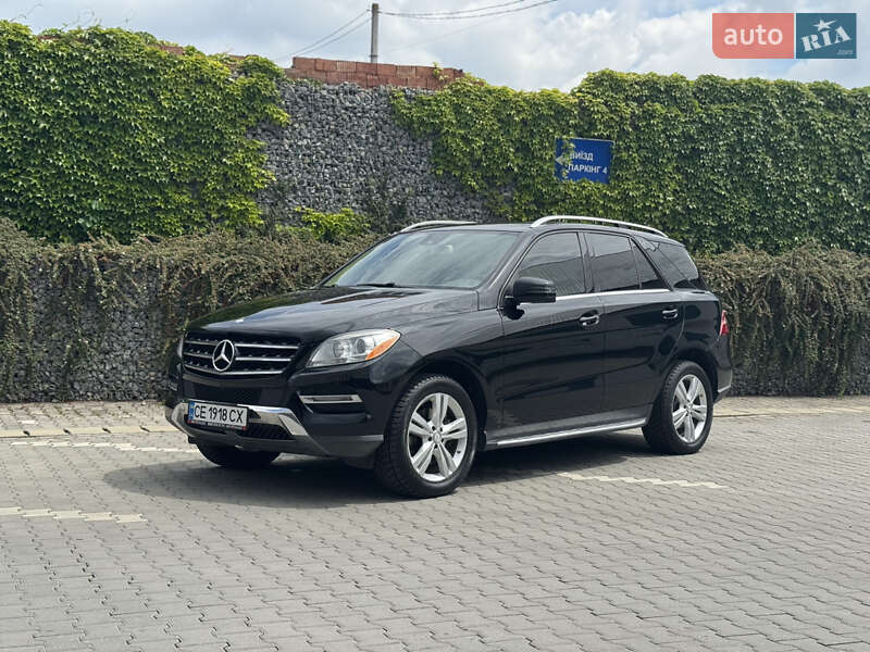 Внедорожник / Кроссовер Mercedes-Benz M-Class 2013 в Черновцах