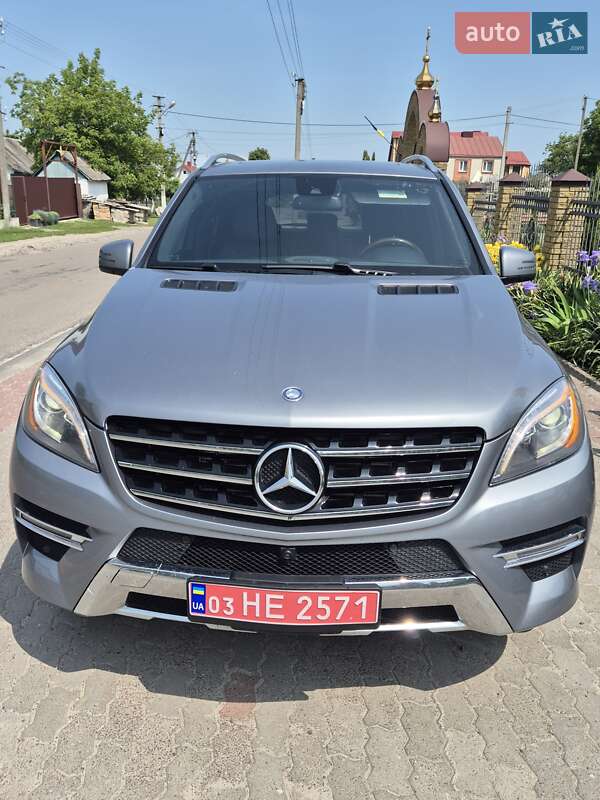 Внедорожник / Кроссовер Mercedes-Benz M-Class 2013 в Луцке
