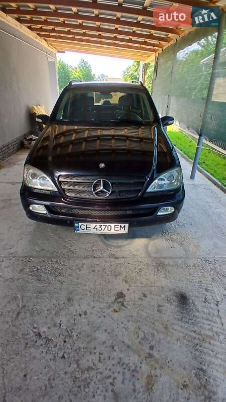 Внедорожник / Кроссовер Mercedes-Benz M-Class 2004 в Новоселице фото 2 Внедорожник / Кроссовер Mercedes-Benz M-Class 2004 в Новоселице