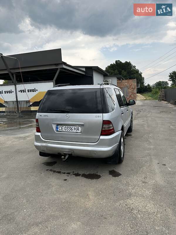 Внедорожник / Кроссовер Mercedes-Benz M-Class 2000 в Черновцах фото 4 Внедорожник / Кроссовер Mercedes-Benz M-Class 2000 в Черновцах