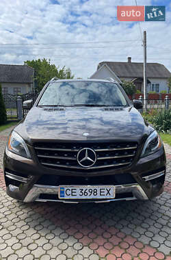 Внедорожник / Кроссовер Mercedes-Benz M-Class 2014 в Черновцах