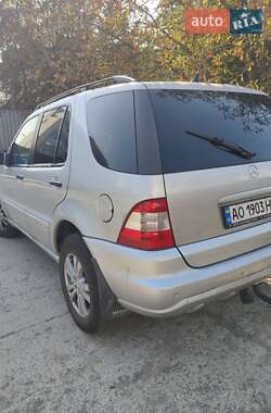 Внедорожник / Кроссовер Mercedes-Benz M-Class 2002 в 